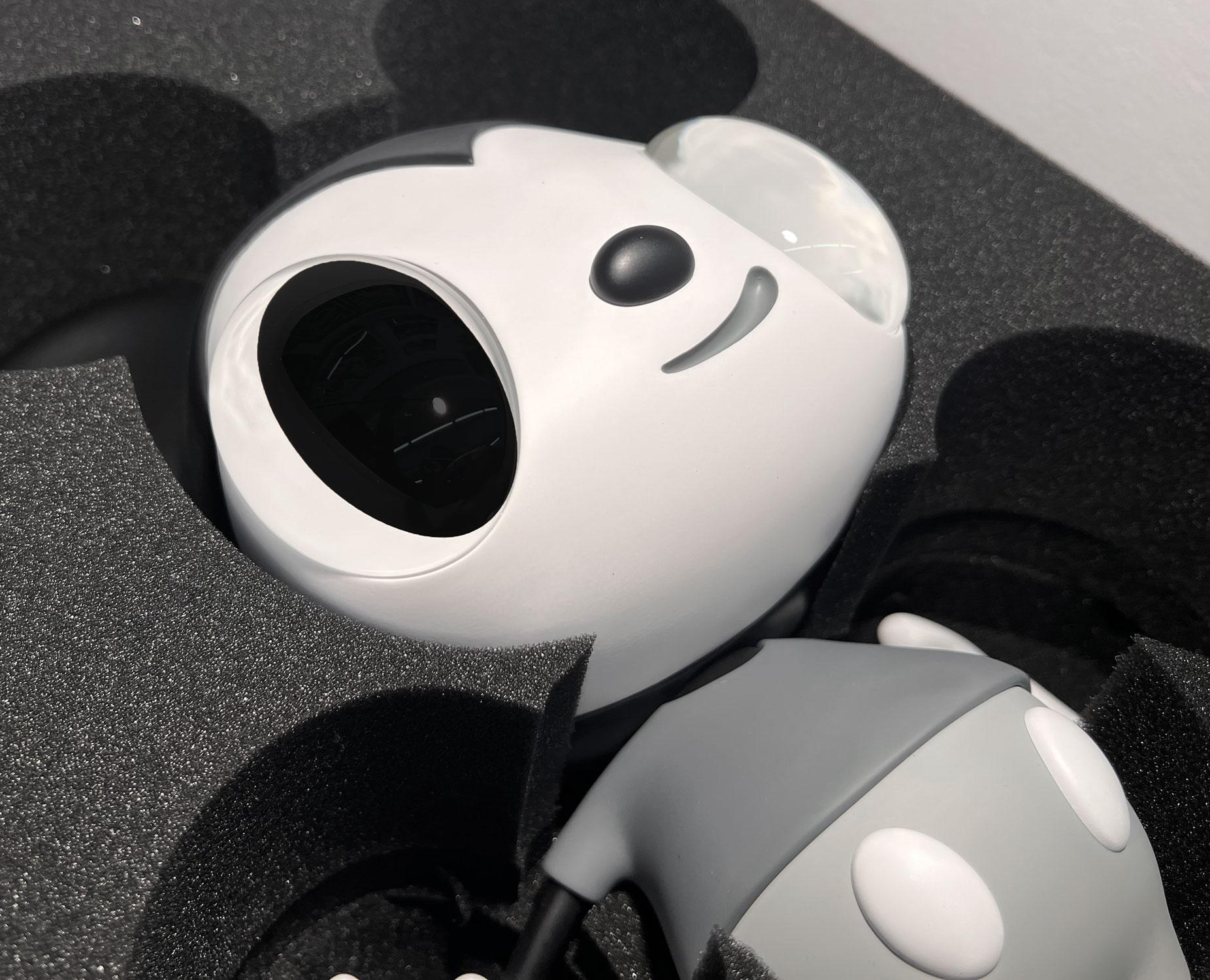 Javier Calleja Mickey Mouse grey (Javier Calleja art toy) For Sale 2