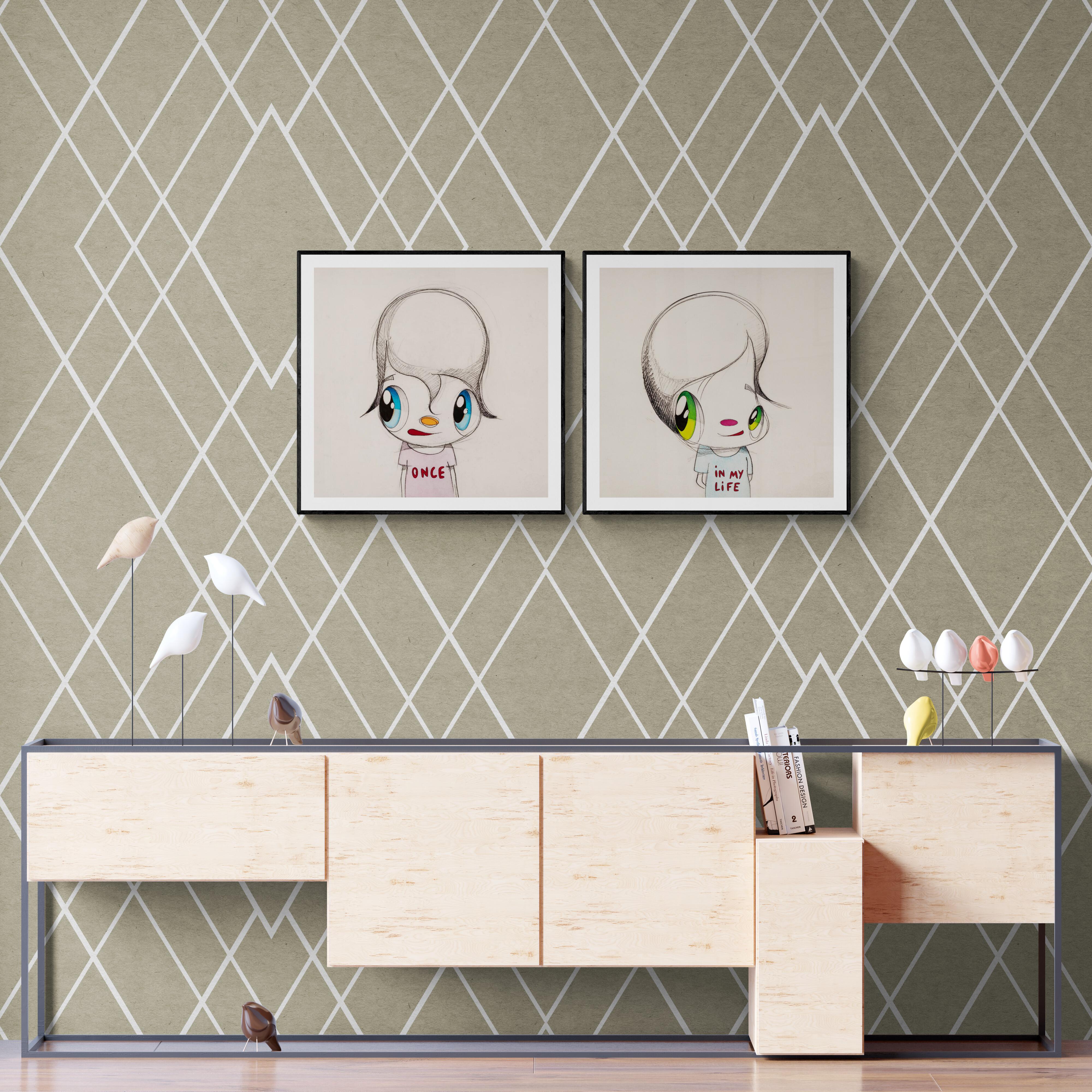 JAVIER CALLEJA - ONCE IN MY LIFE (DIPTYCH) Édition limitée dessin animé moderne en vente 11