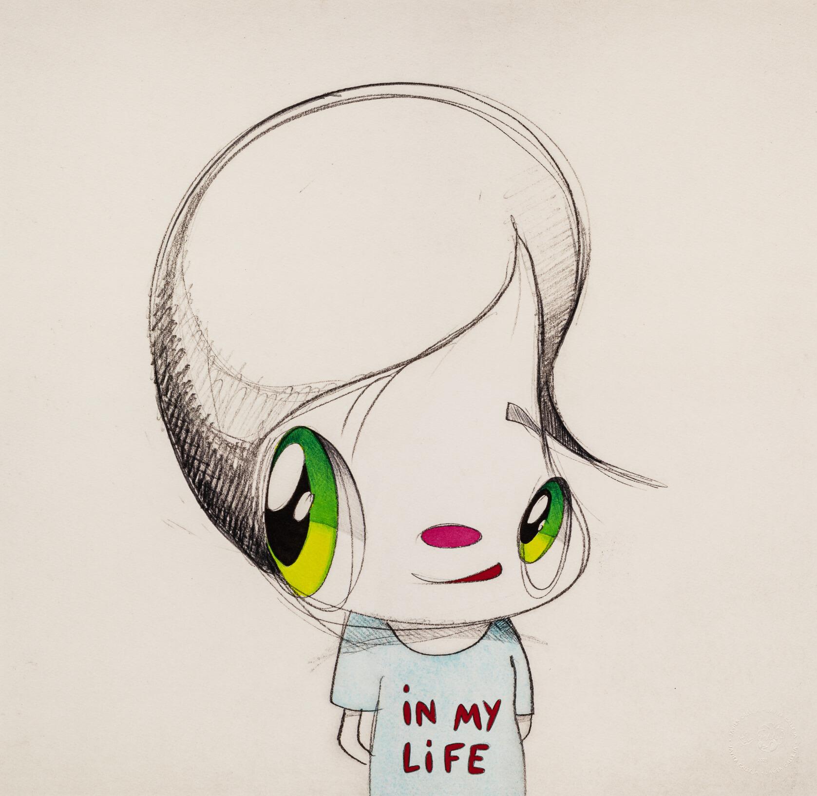 JAVIER CALLEJA - ONCE IN MY LIFE (DIPTYCH) Limited edition Modern Anime Design 1