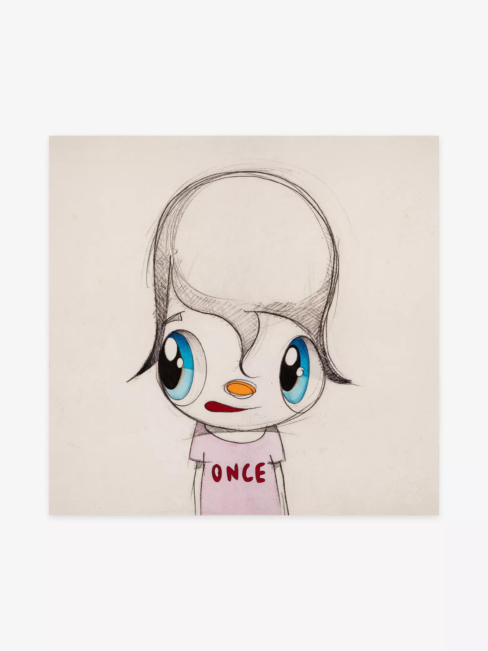 JAVIER CALLEJA - ONCE IN MY LIFE (DIPTYCH) Limited edition Modern Anime Design 2