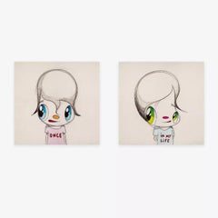 JAVIER CALLEJA - UNA VEZ EN MI VIDA (DIPTYCH) Edición limitada Diseño anime moderno