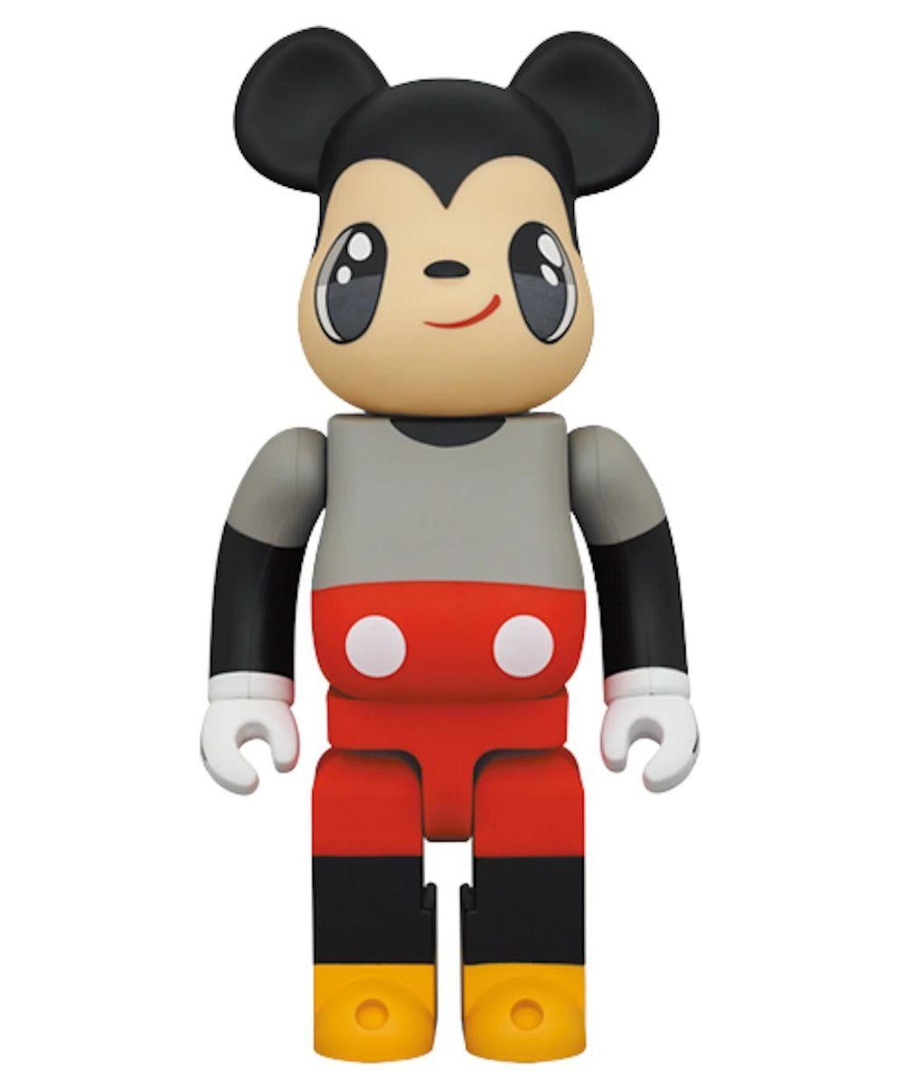 The latest Disney and Medicom Toy partnership design comes from Spanish designer Javier Calleja.

Mickey Mouse in a Calleja-inspired rendition that is exclusive to Nanzuka Gallery 2G. The character with large eyes and a happy expression was first