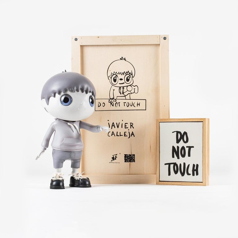 Javier Calleja - Do Not Touch (Grey) For Sale at 1stDibs