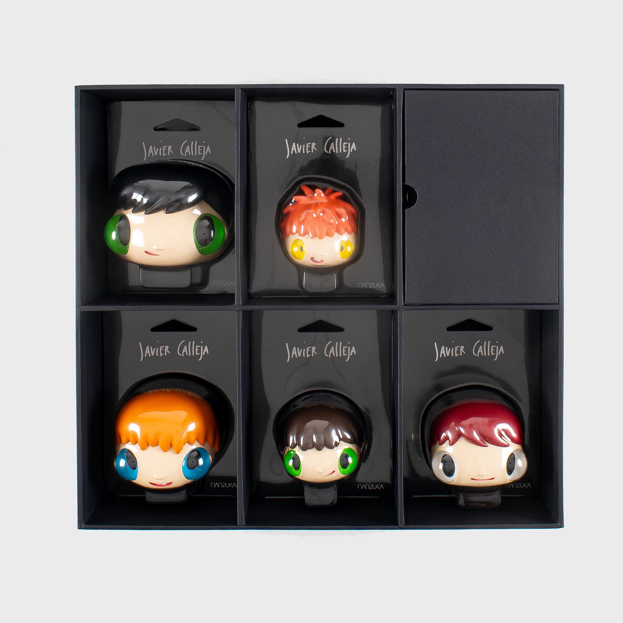 Hooks Heads ver.1 - Sculpture by Javier Calleja