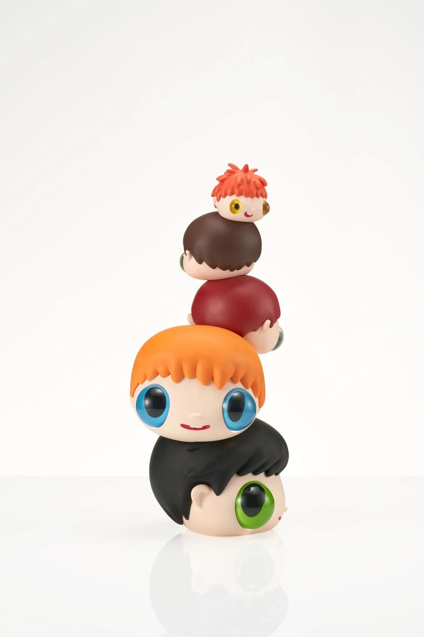 JAVIER CALLEJA - HEADS Limited edition Sculpture Modern Anime Design For Sale 1