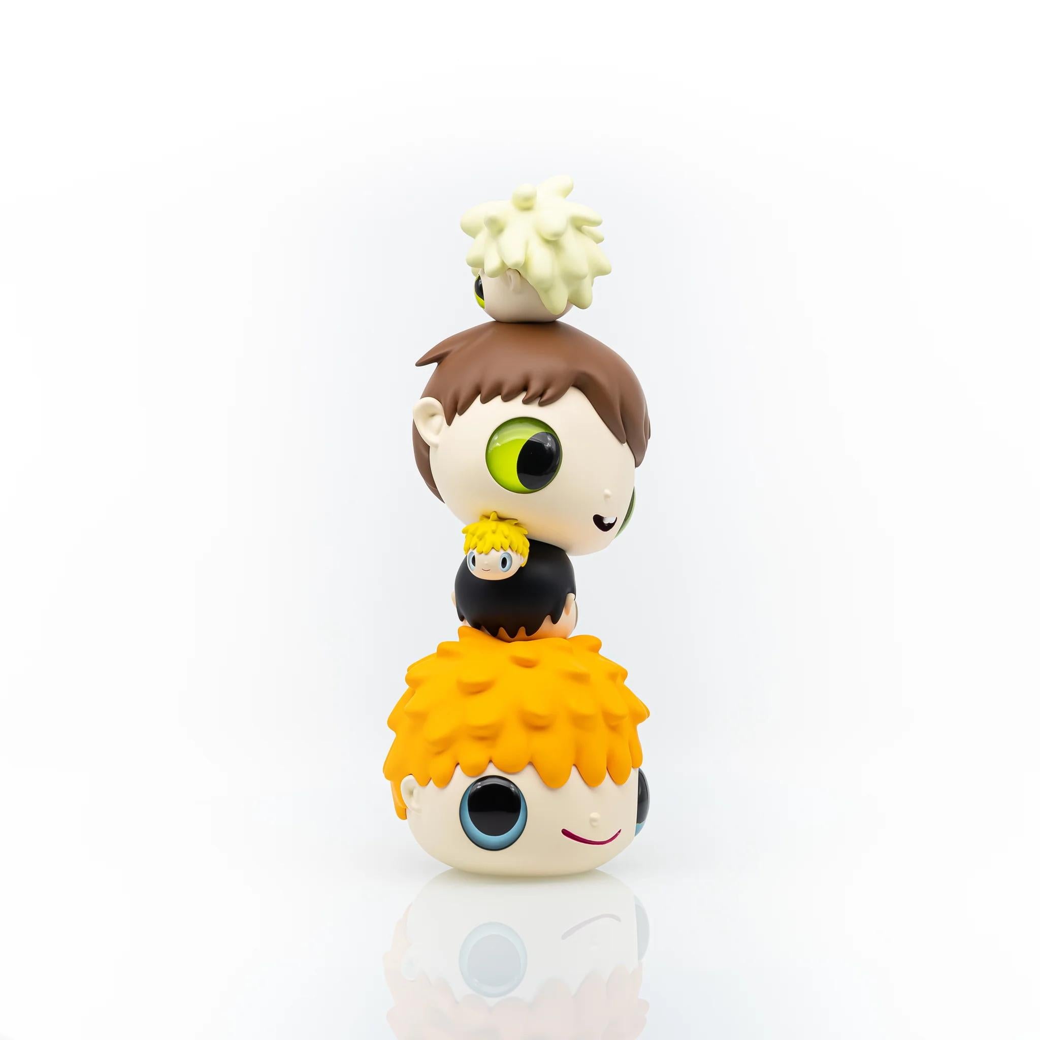 JAVIER CALLEJA - TESTE VER.2 Scultura in edizione limitata Design/One Moderno - Sculpture Pop Art di Javier Calleja