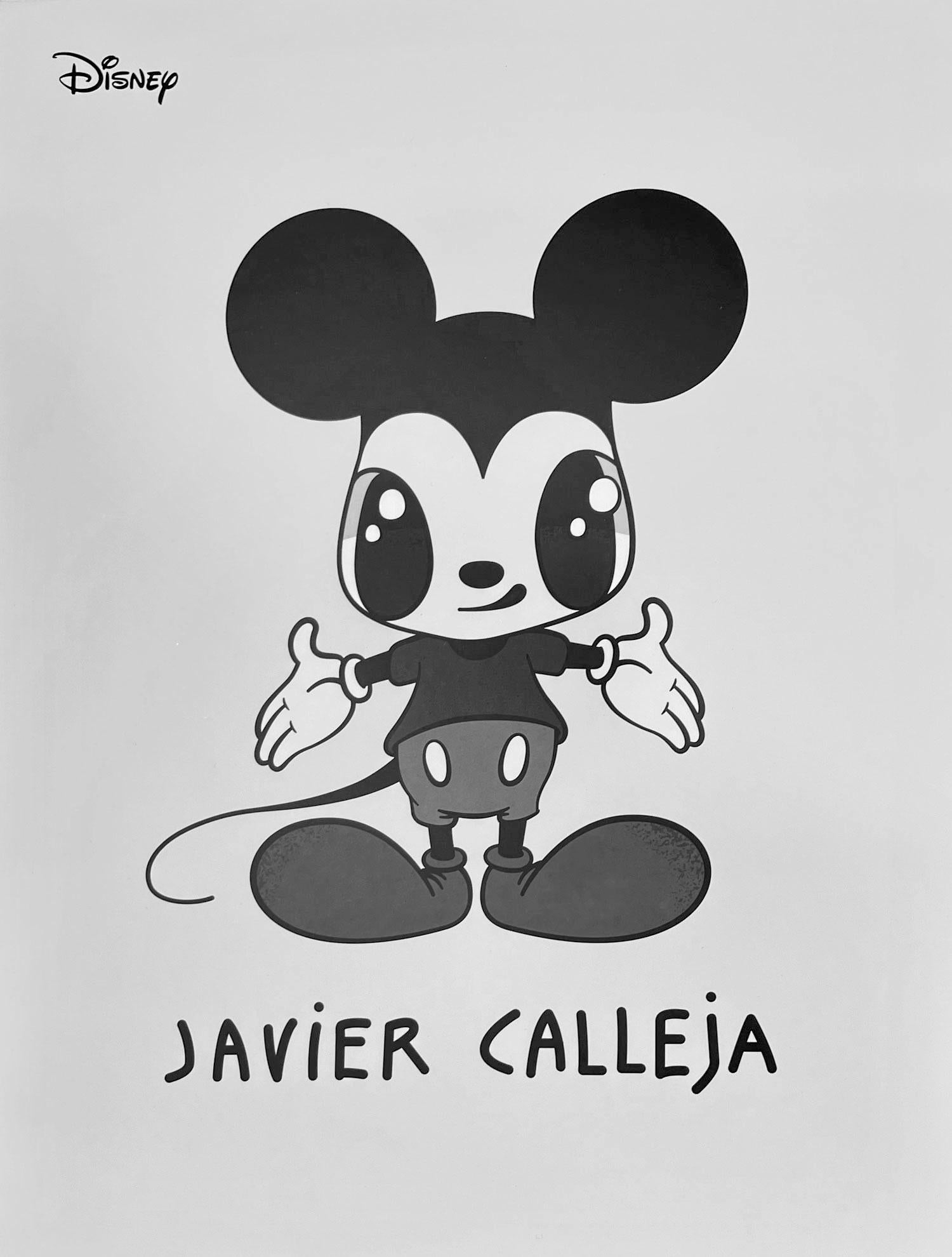 Javier Calleja Mickey Mouse grey (Javier Calleja art toy) For Sale 1