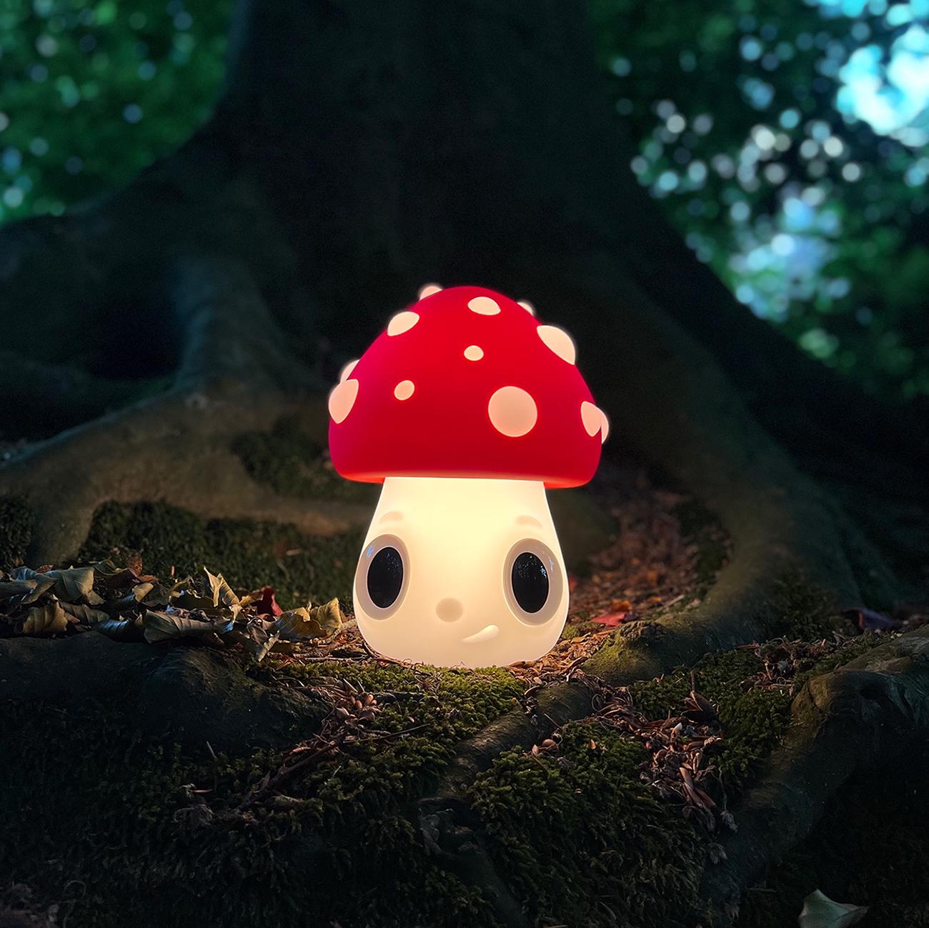 JAVIER CALLEJA - NIGHTLIGHT MUSHROOM Limited edition Modern Anime Design 5
