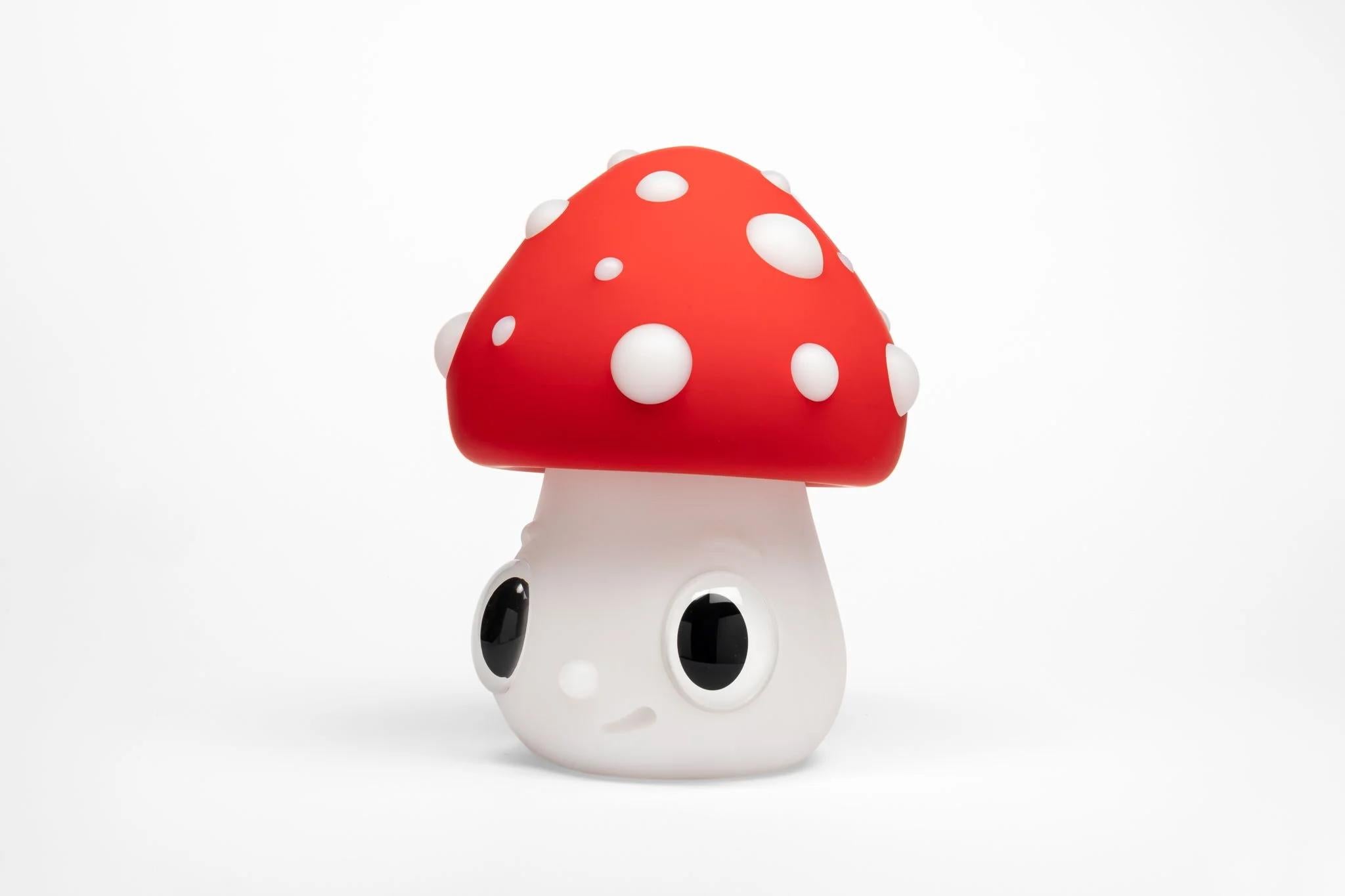 JAVIER CALLEJA - NIGHTLIGHT MUSHROOM Limited edition Modern Anime Design - Sculpture by Javier Calleja