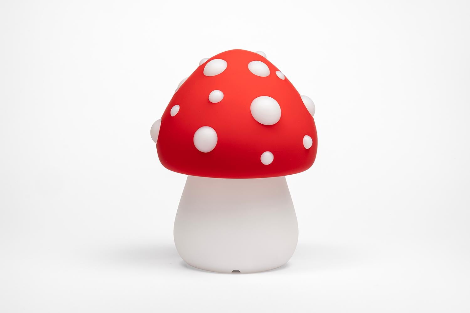 JAVIER CALLEJA - NIGHTLIGHT MUSHROOM Limited edition Modern Anime Design - Pop Art Sculpture by Javier Calleja