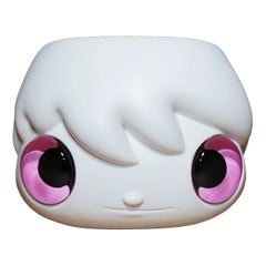 JAVIER CALLEJA - Pop Top' Planter Pot (Pink Eyes) Limited edition Modern Design