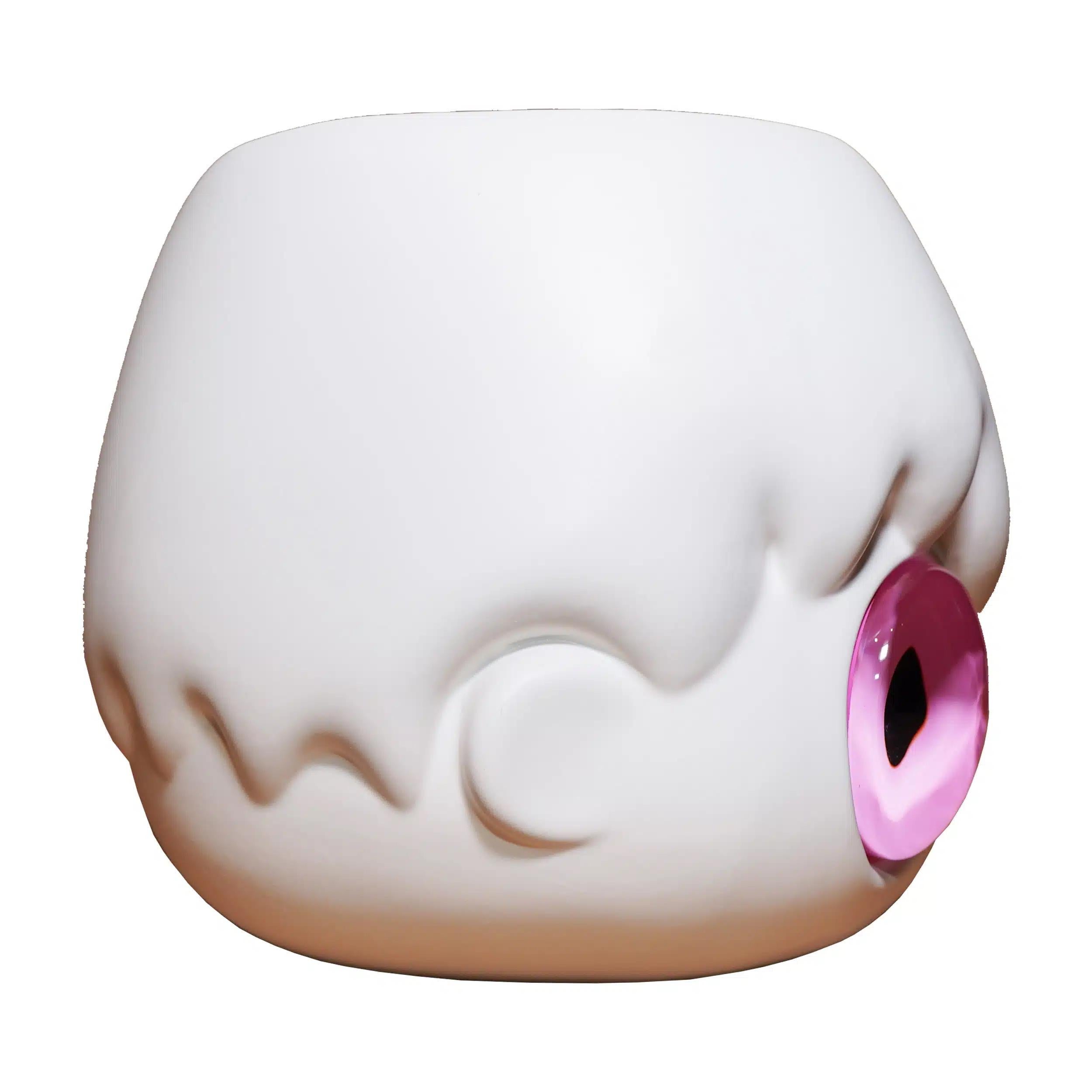 JAVIER CALLEJA - Pop Top' Pflanzgefäß (Pink Eyes) Limitierte Auflage Modernes Design (Pop-Art), Sculpture, von Javier Calleja