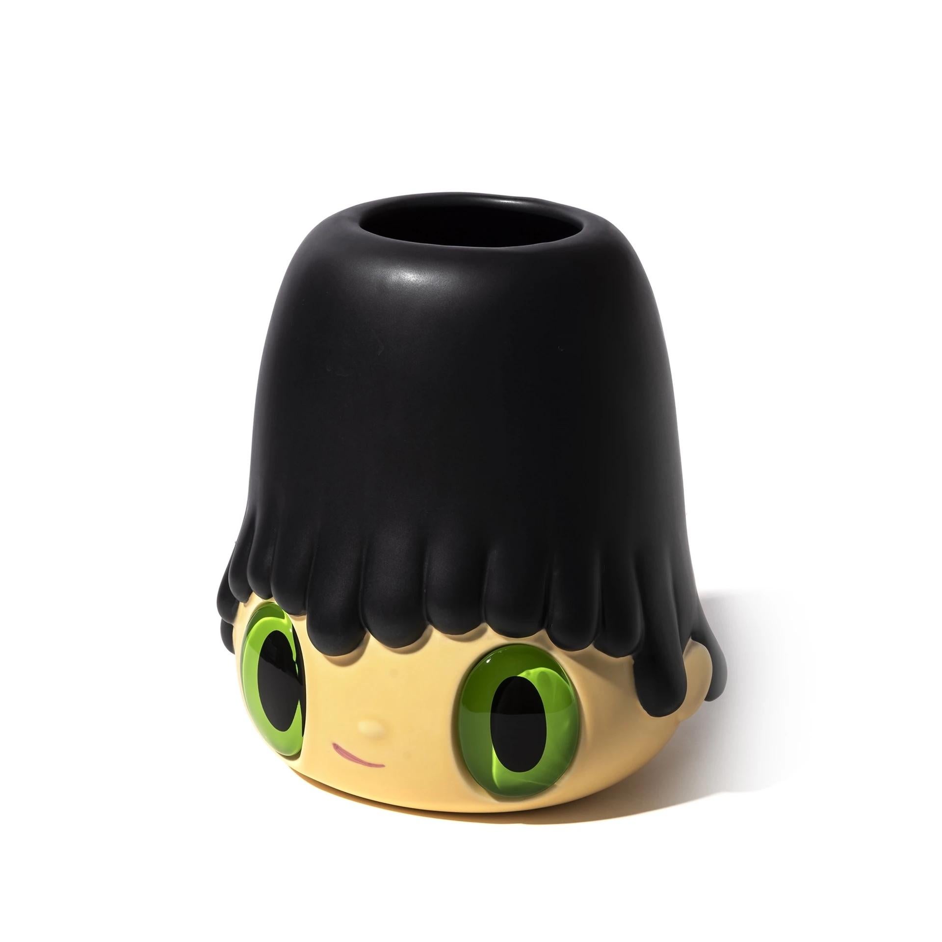 JAVIER CALLEJA - Vaso da fiori 'Pot Pop Top' Edizione limitata Design Modern Anime - Sculpture di Javier Calleja