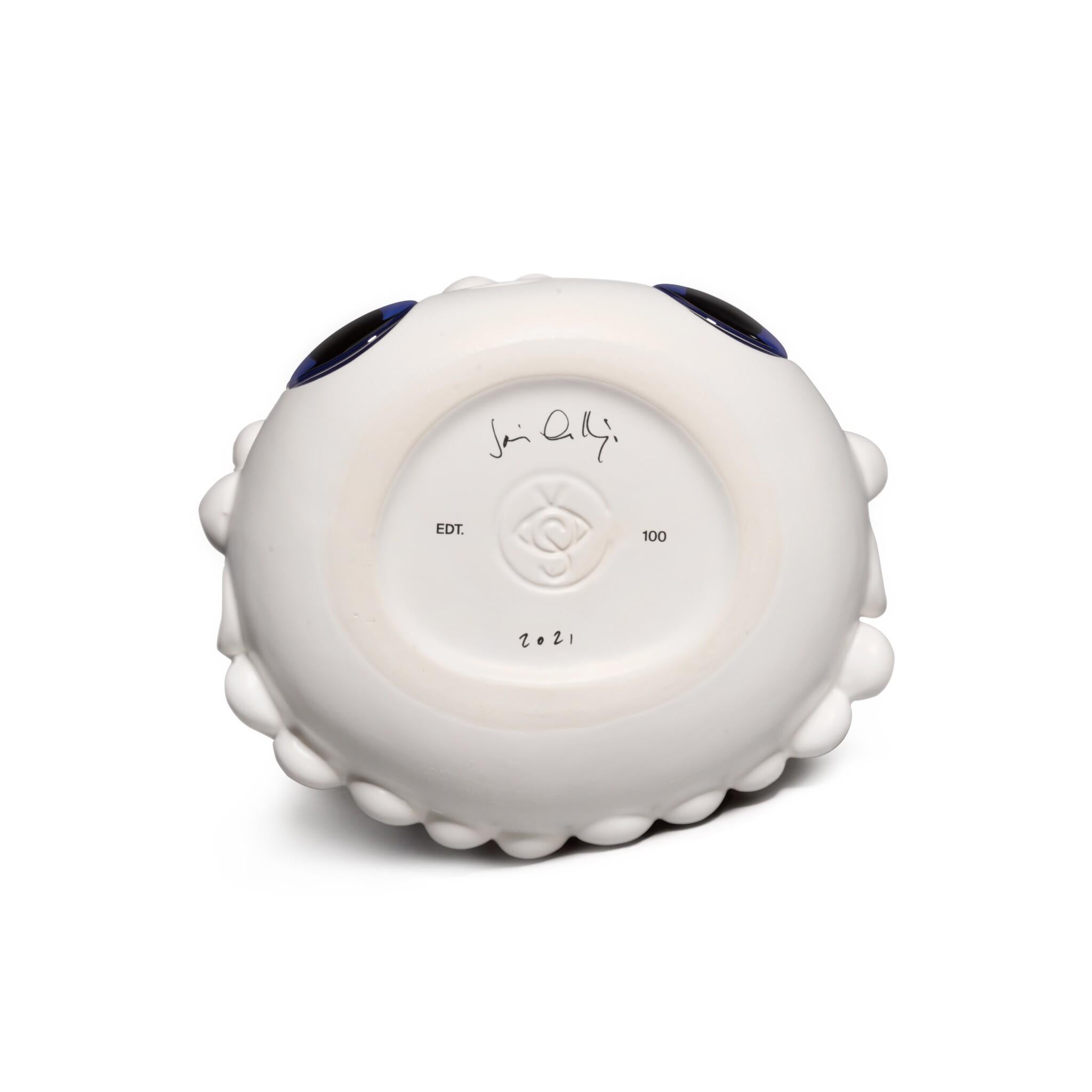 JAVIER CALLEJA - Vase à fleurs blanches 