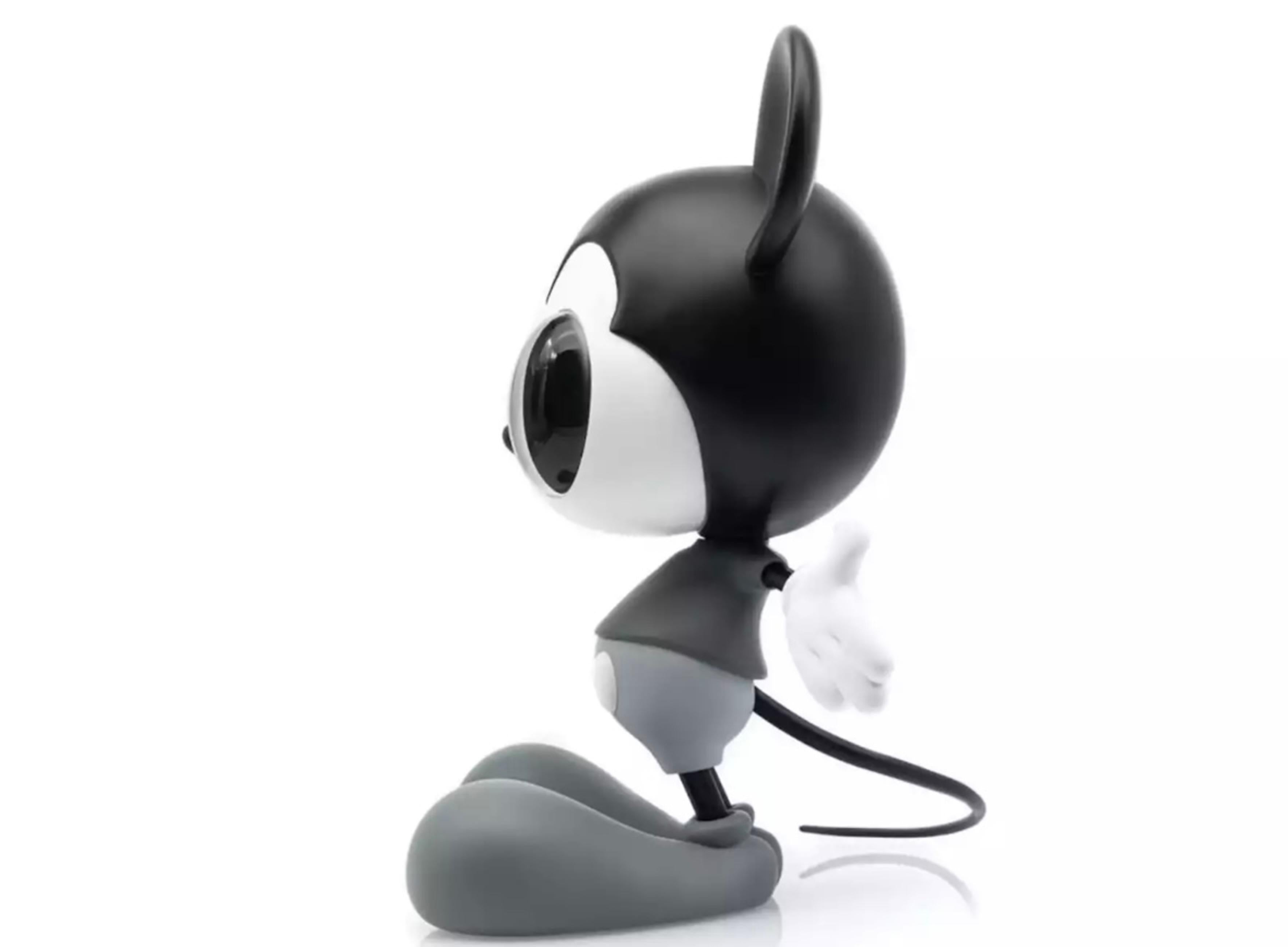 Little Mickey Grey (Ed. /350) - Contemporary Sculpture by Javier Calleja
