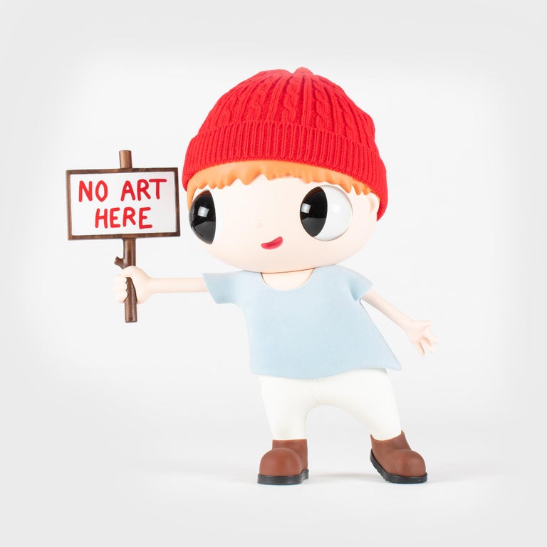 No Art Here + Heads (Set of 2), 2020