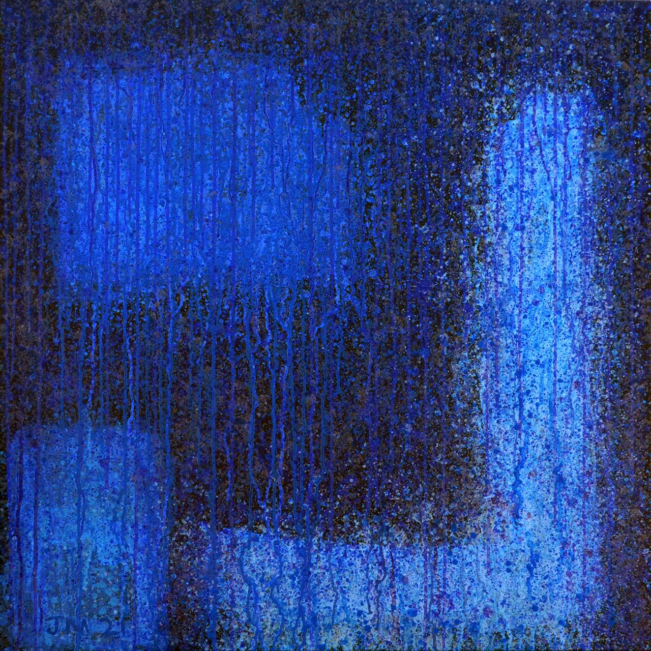 Javier Manrique Landscape Painting - Blueism