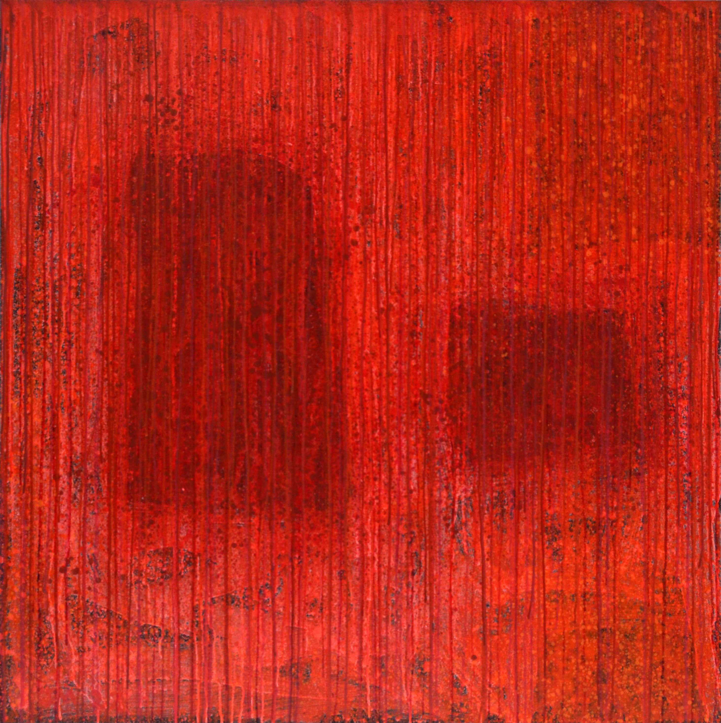 Landscape Painting di Javier Manrique - Il colore rosso