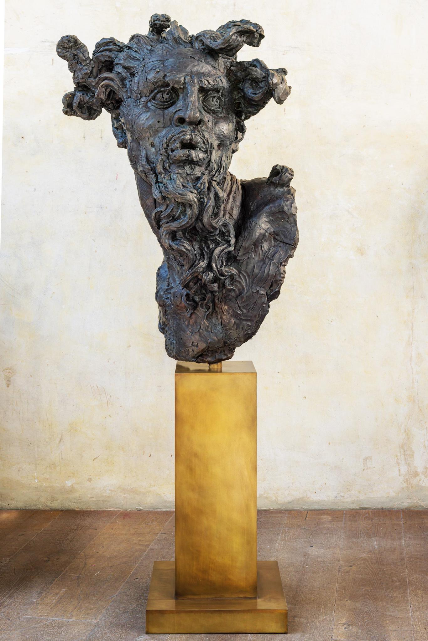 CABEZA DE HOMBRE BARBUDO