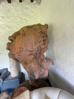 CABEZA DE MUJER 'SOPLADORA