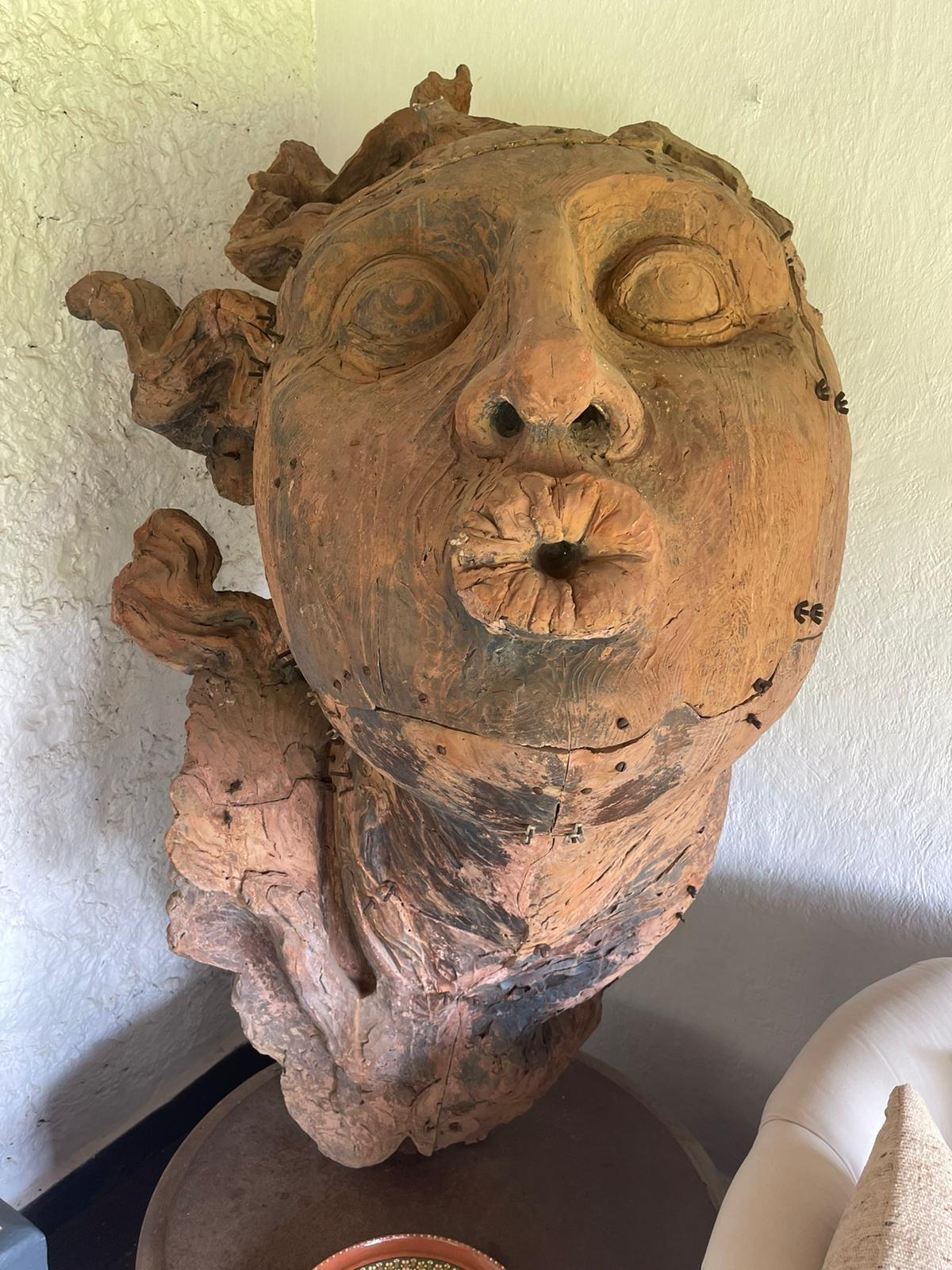 CABEZA DE MUJER 
SOPLADORA