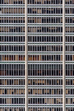 1001 and 1004 Windows Diptych. Abstract architectural landscape color photograph