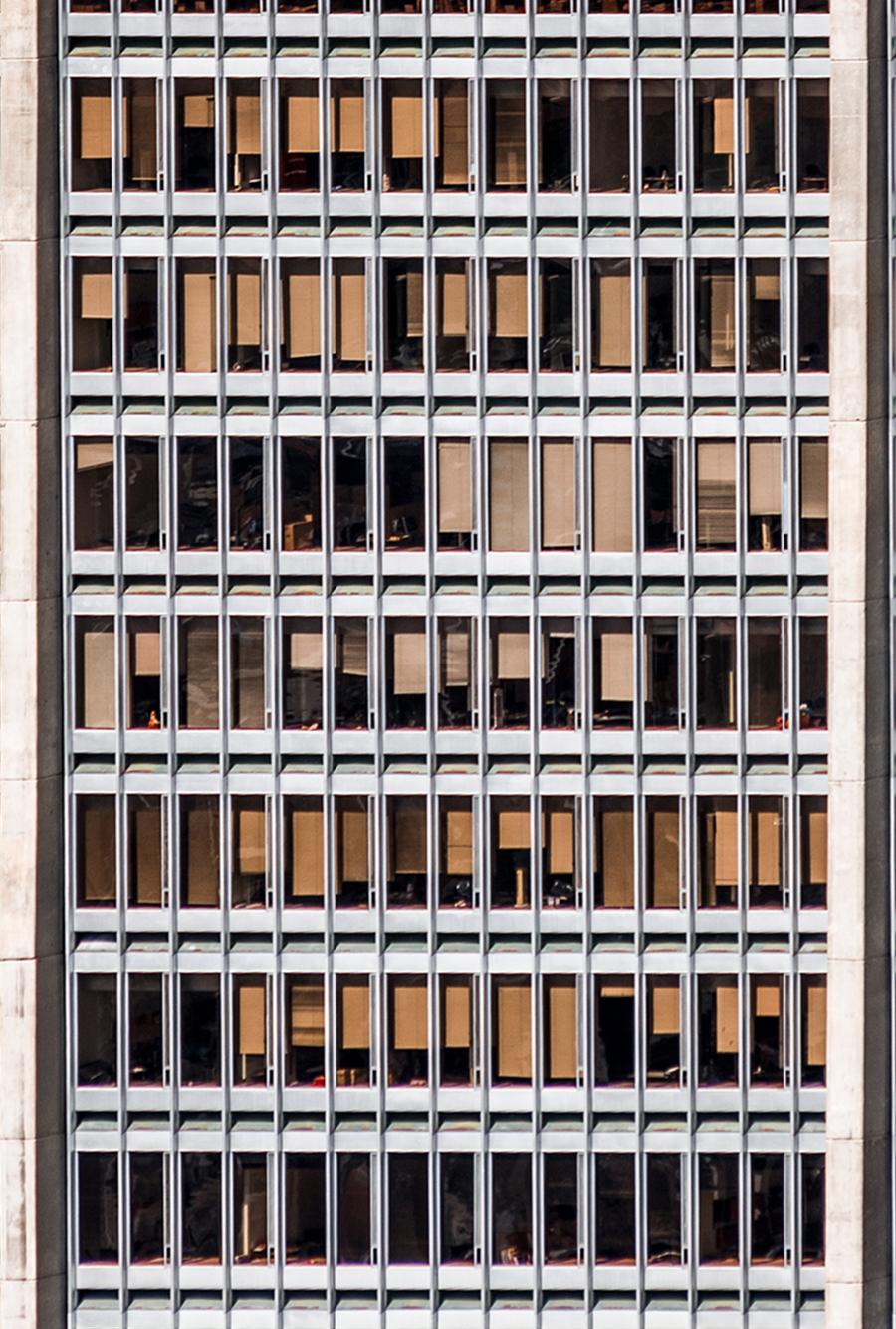 1003 Windows. Abstract architectural  landscape color photograph  - Contemporary Photograph by Javier Rey