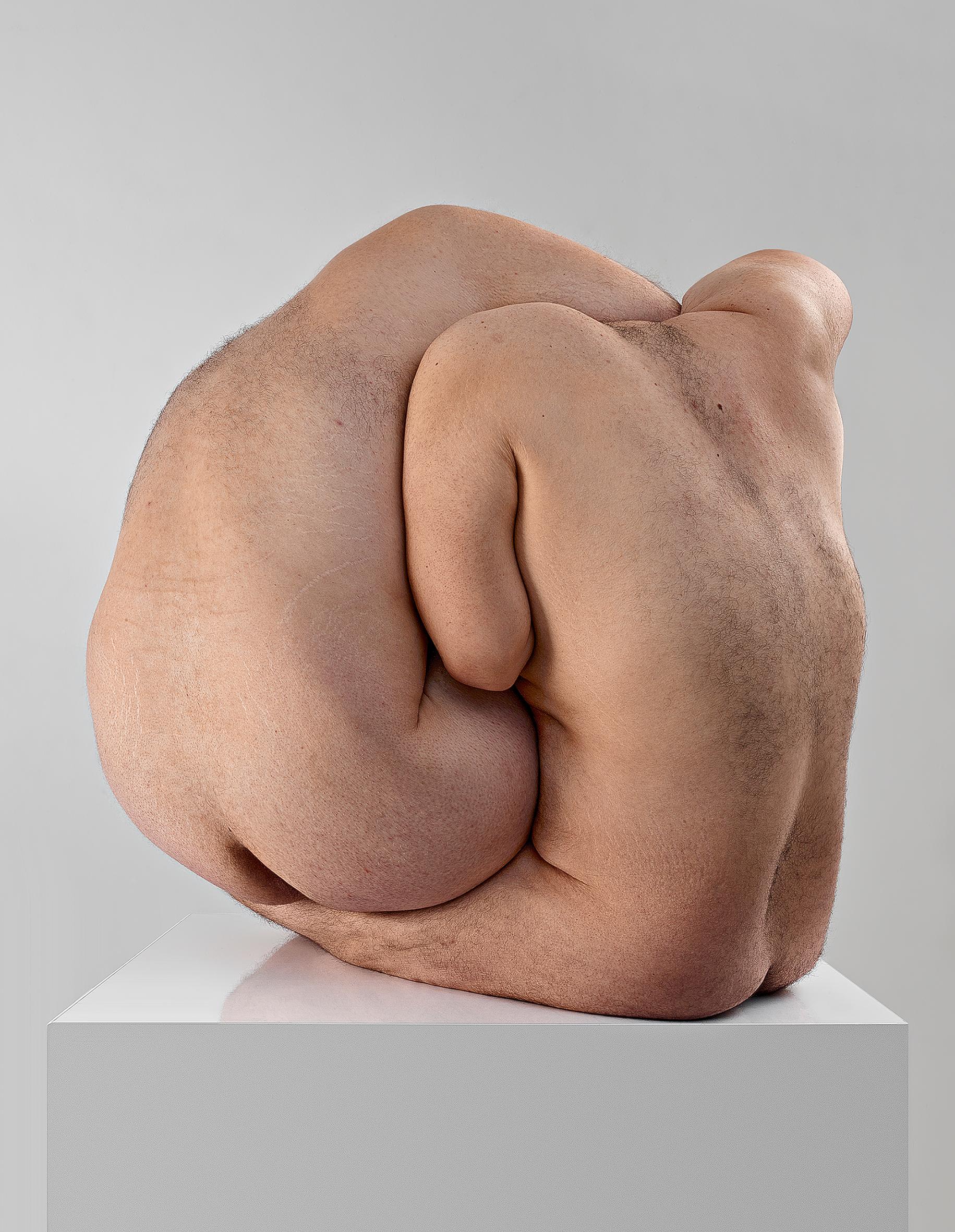 Nude Photograph Javier Rey - Amorphisme 6. Photographie de nu abstraite en couleur