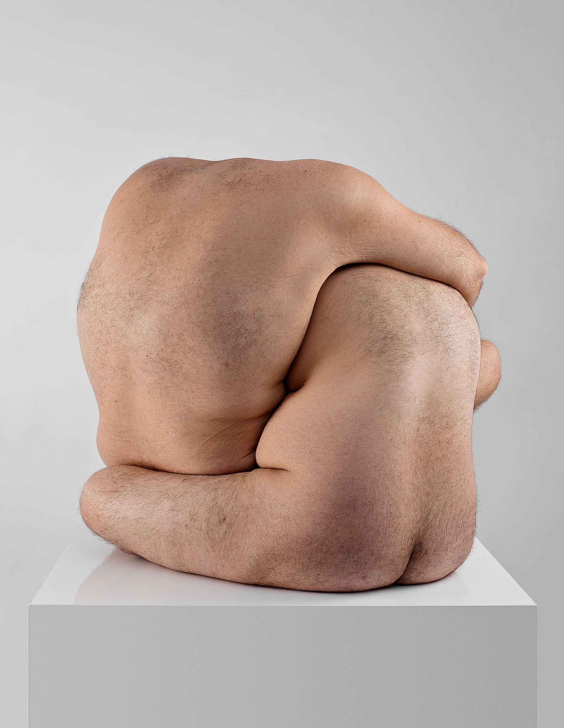 Javier Rey Nude Photograph – Amorphismus 8. Abstrakte Aktfotografie in Farbe