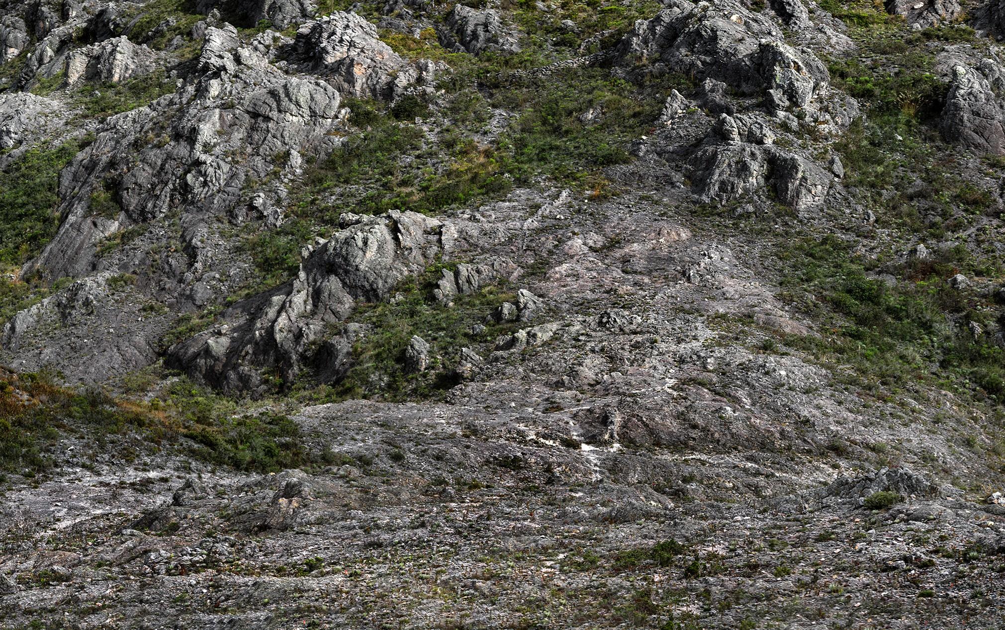 Engloutissement, Berlin #1. Nu dans un paysage - Noir Nude Photograph par Javier Rey