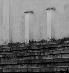 Engulfment, Stadium #1. Nude color photograph.