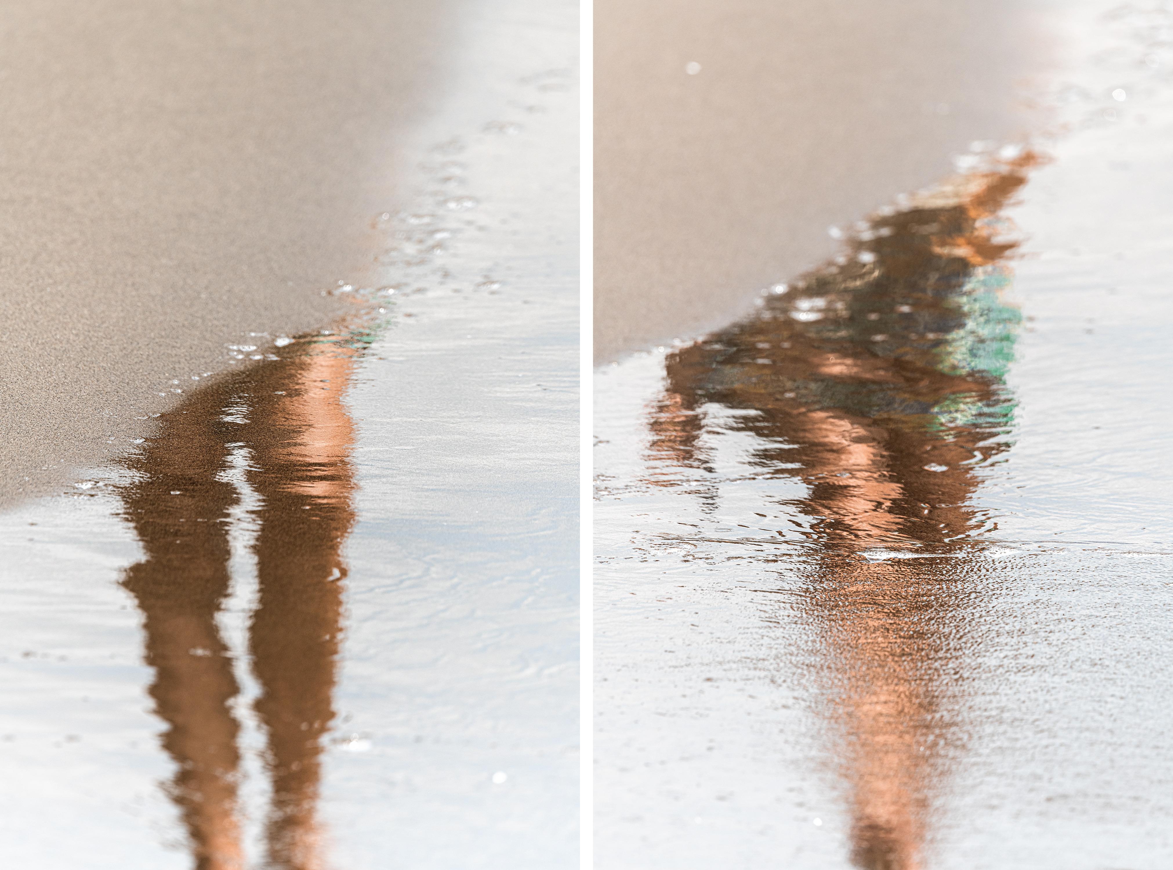 Abstract Photograph di Javier Rey - Sono in fuga #4 e #6, Dittico. Dalla serie I+I sono fugaci