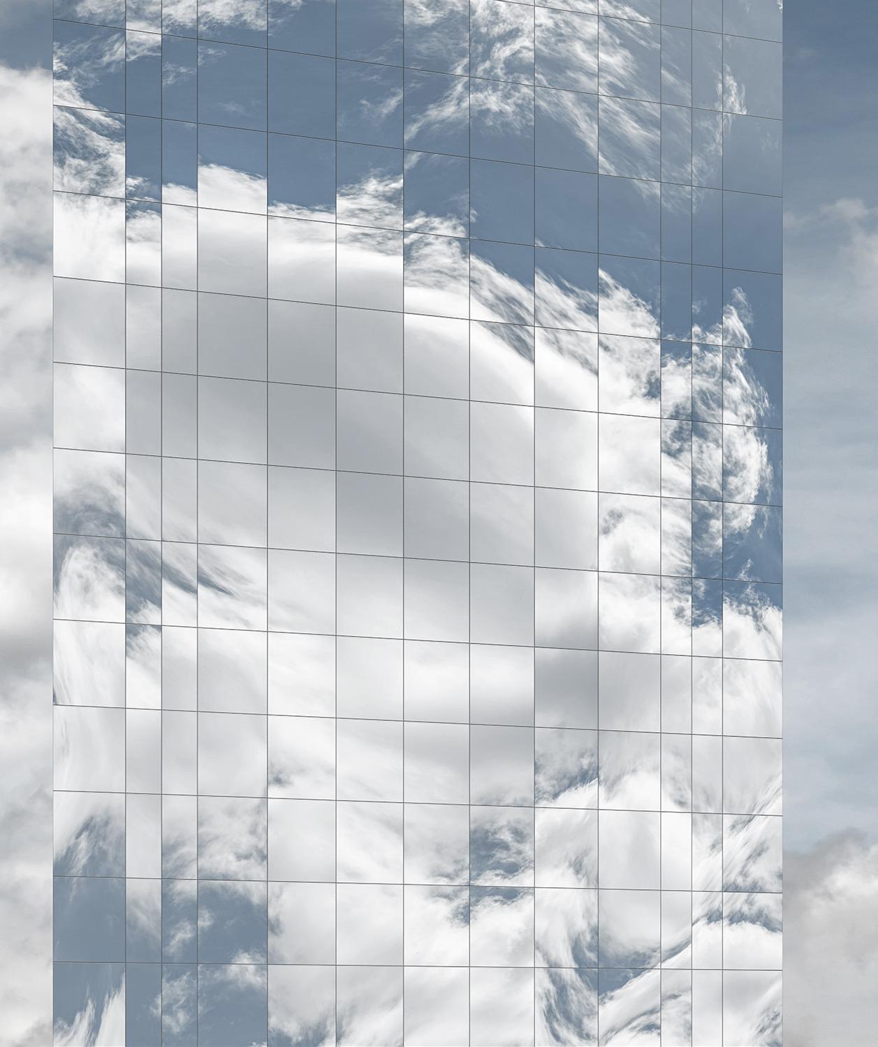 Espejismos nº 12. Paisaje arquitectónico,   Fotografía de edición limitada - Landscape Photograph Gris de Javier Rey
