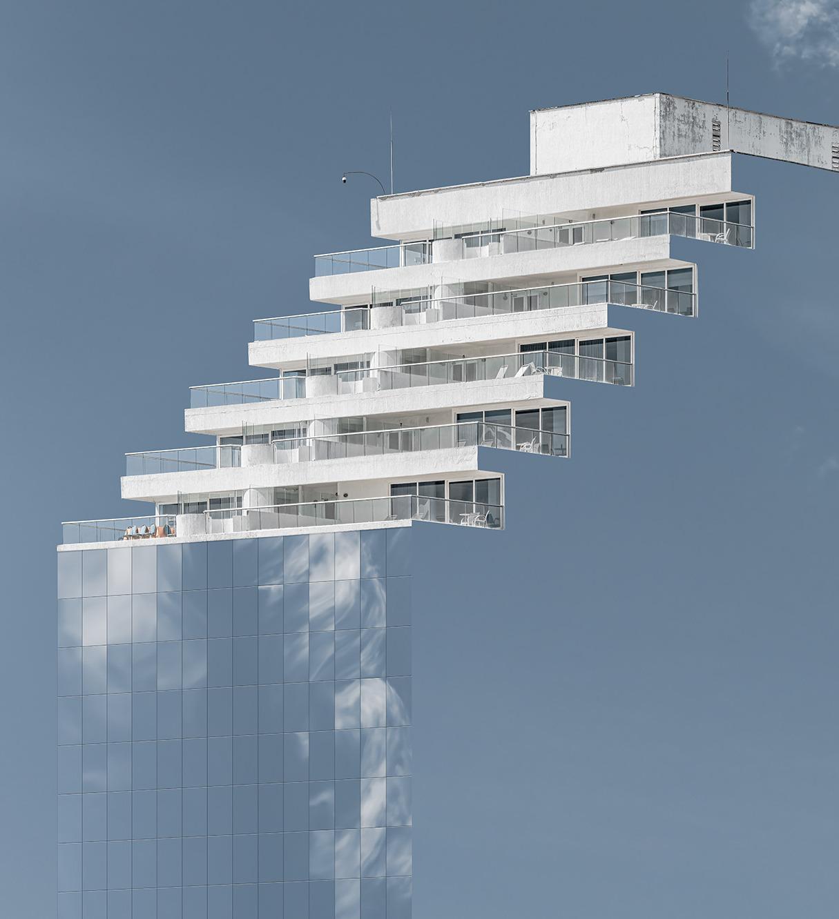 Espejismos nº 4.  Paisaje arquitectónico. Fotografía de edición limitada - Photograph Contemporáneo de Javier Rey