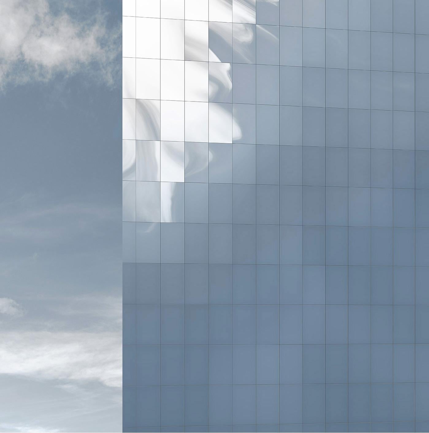 Espejismos nº 5.  Paisaje arquitectónico. Fotografía de edición limitada - Landscape Photograph Gris de Javier Rey