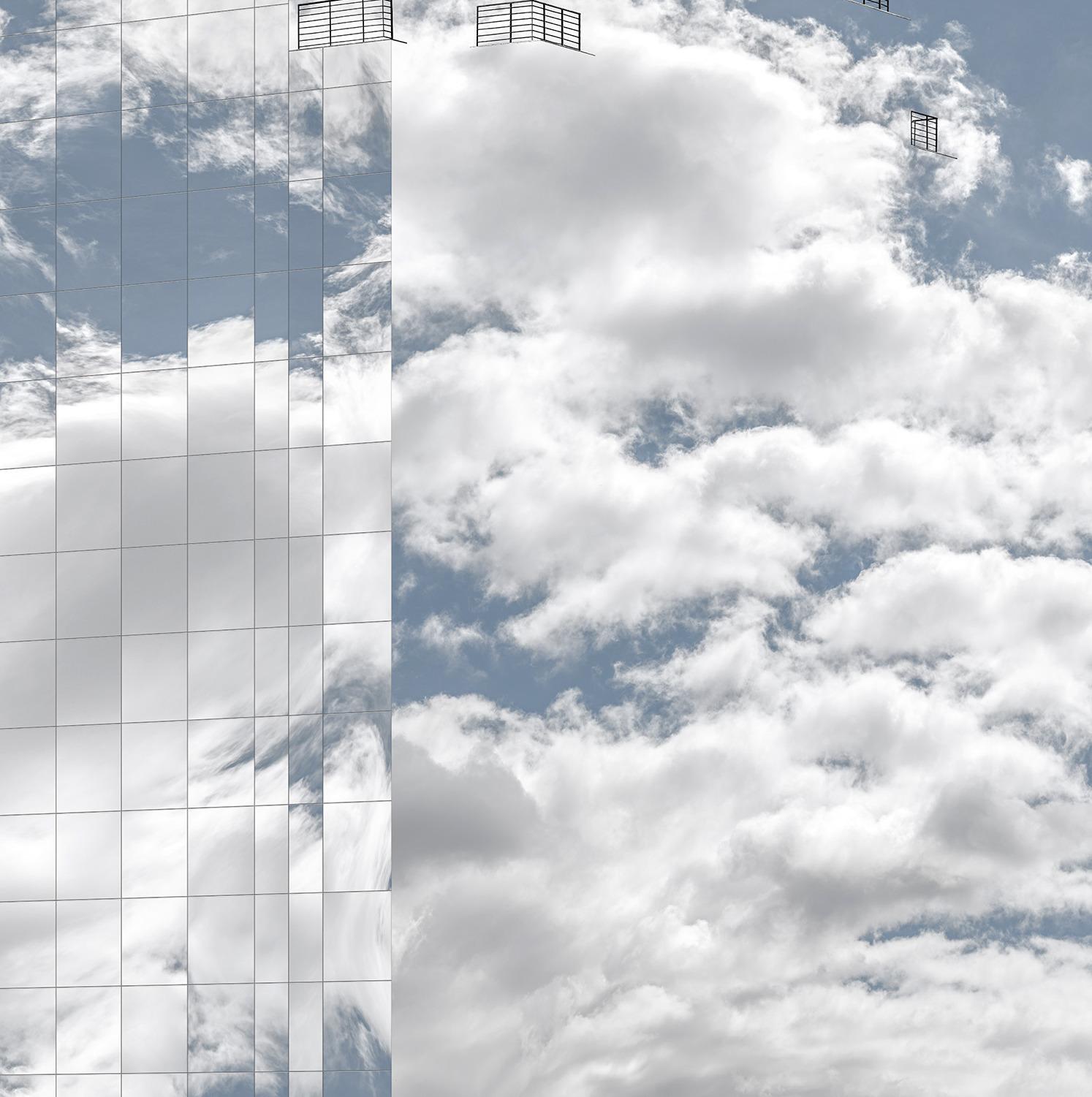 Espejismos nº 7.  Paisaje arquitectónico. Fotografía de edición limitada - Abstract Photograph Gris de Javier Rey