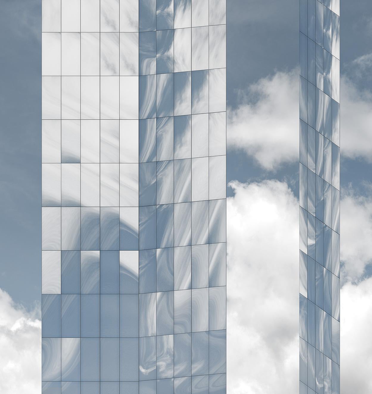 Espejismos nº 9. Paisaje arquitectónico,   Fotografía de edición limitada - Landscape Photograph Gris de Javier Rey