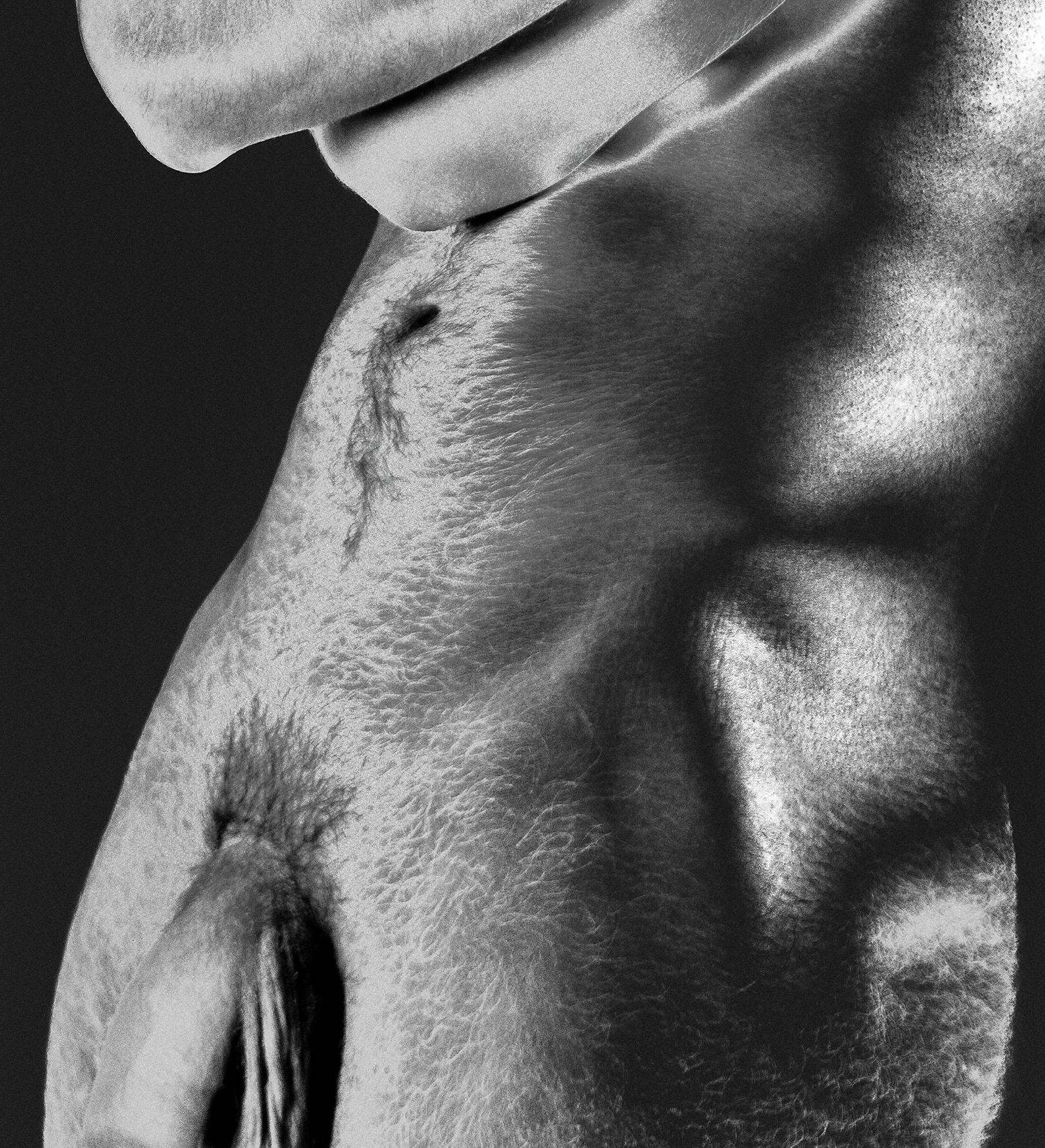 Myth #4. From The Myths of Human Erectness series - Black Figurative Photograph by Javier Rey