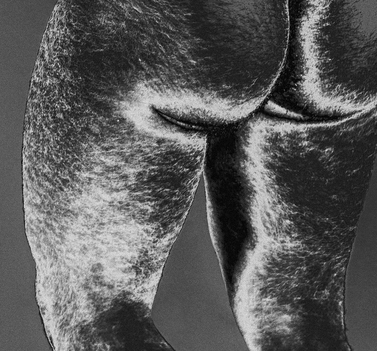 Myth #5. From The Myths of Human Erectness series - Black Figurative Photograph by Javier Rey