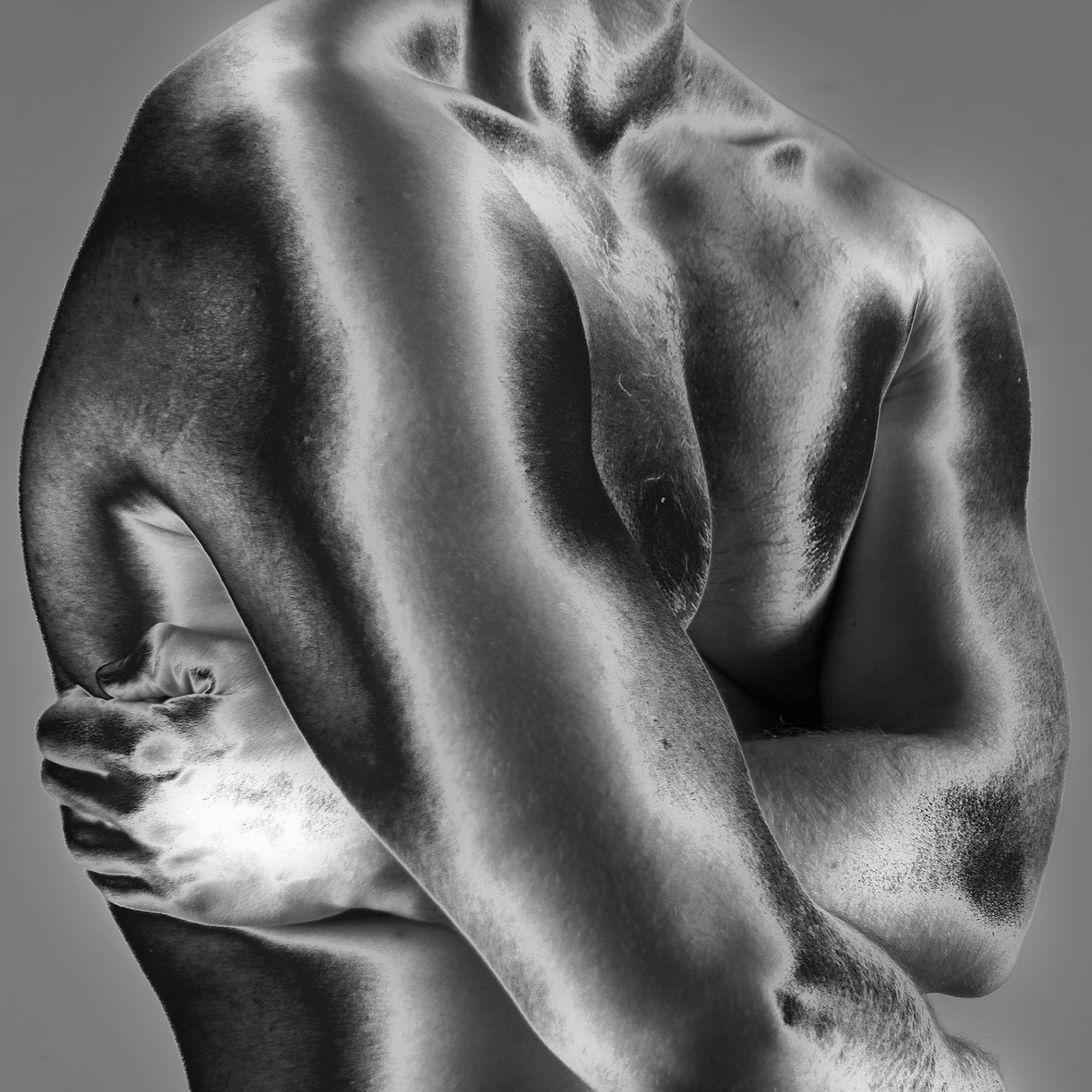 Myth #9. From The Myths of Human Erectness series - Contemporary Photograph by Javier Rey