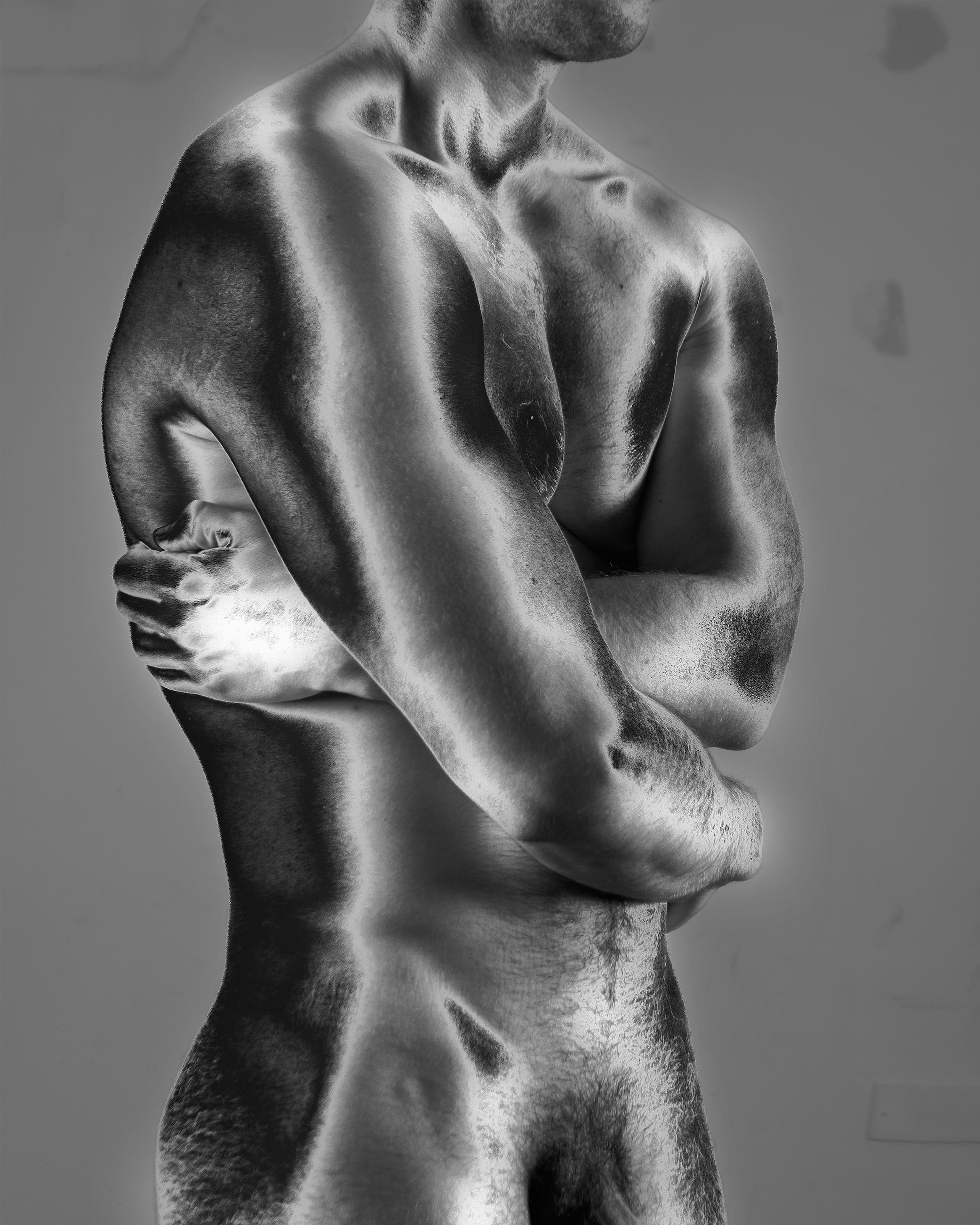 Javier Rey Nude Photograph - Myth #9. From The Myths of Human Erectness series