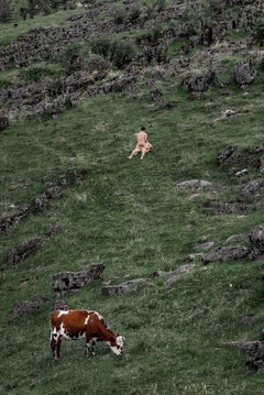 Unión 2. Nude in a landscape color photo. From the Series Unión
