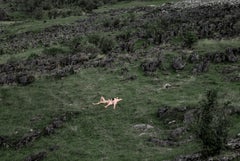 Unión 5. Nude in a landscape color photo. From the Series Unión