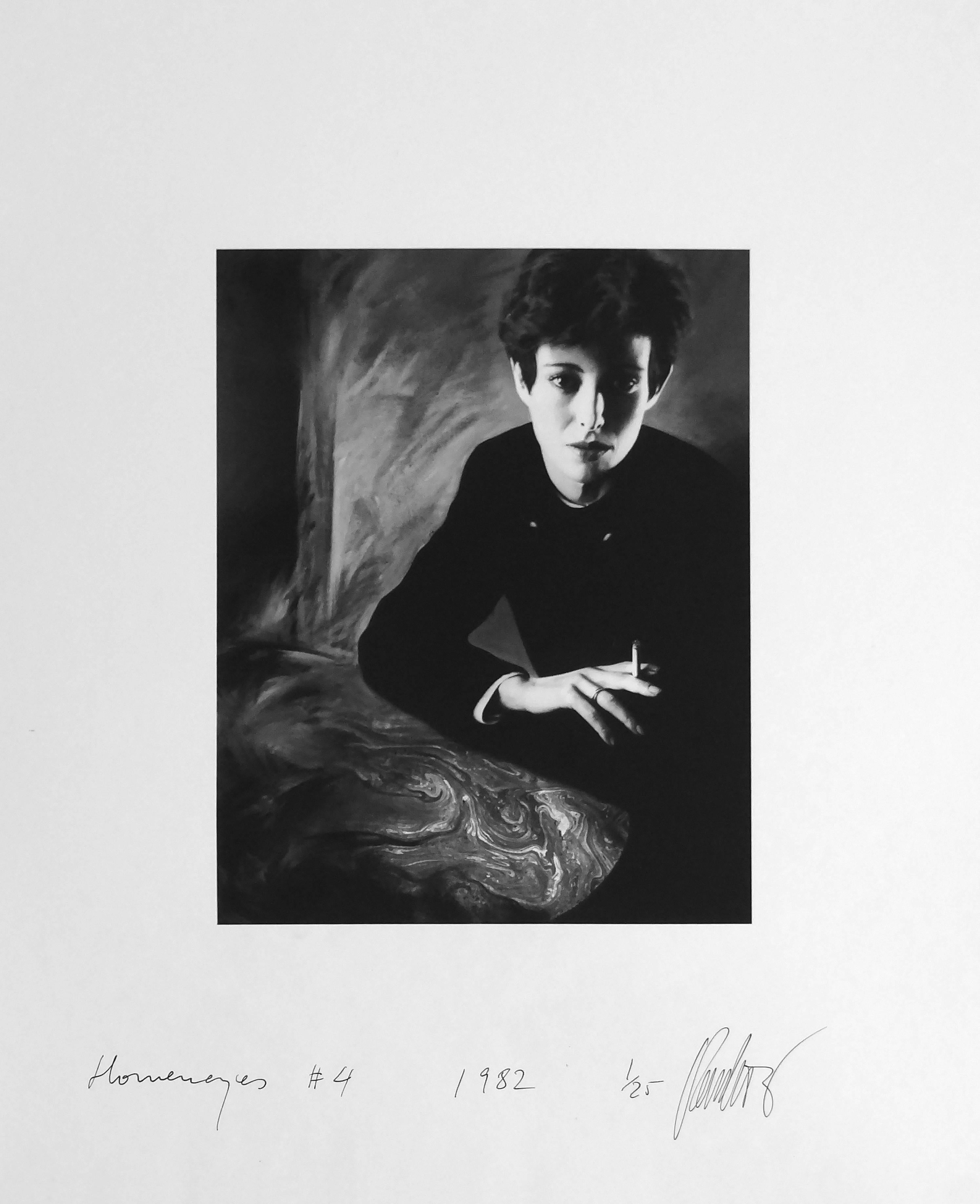 'Homenajes' Portfolio by Javier Vallhonrat
Composted of 11-toned silver gelatin prints. Ed 1/25
(The overall wall size composition of the entire portfolio is 45