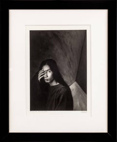 Vintage Portrait of Bòcolo by Javier Vallhonrat. Black & white photography, 1983