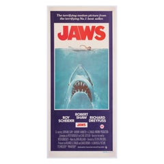 Jaws 1975 Australian Daybill Film Poster, Roger Kastel