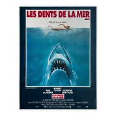 Les Dents de la mer 1975 Affiche du grand film français, Roger Kastel