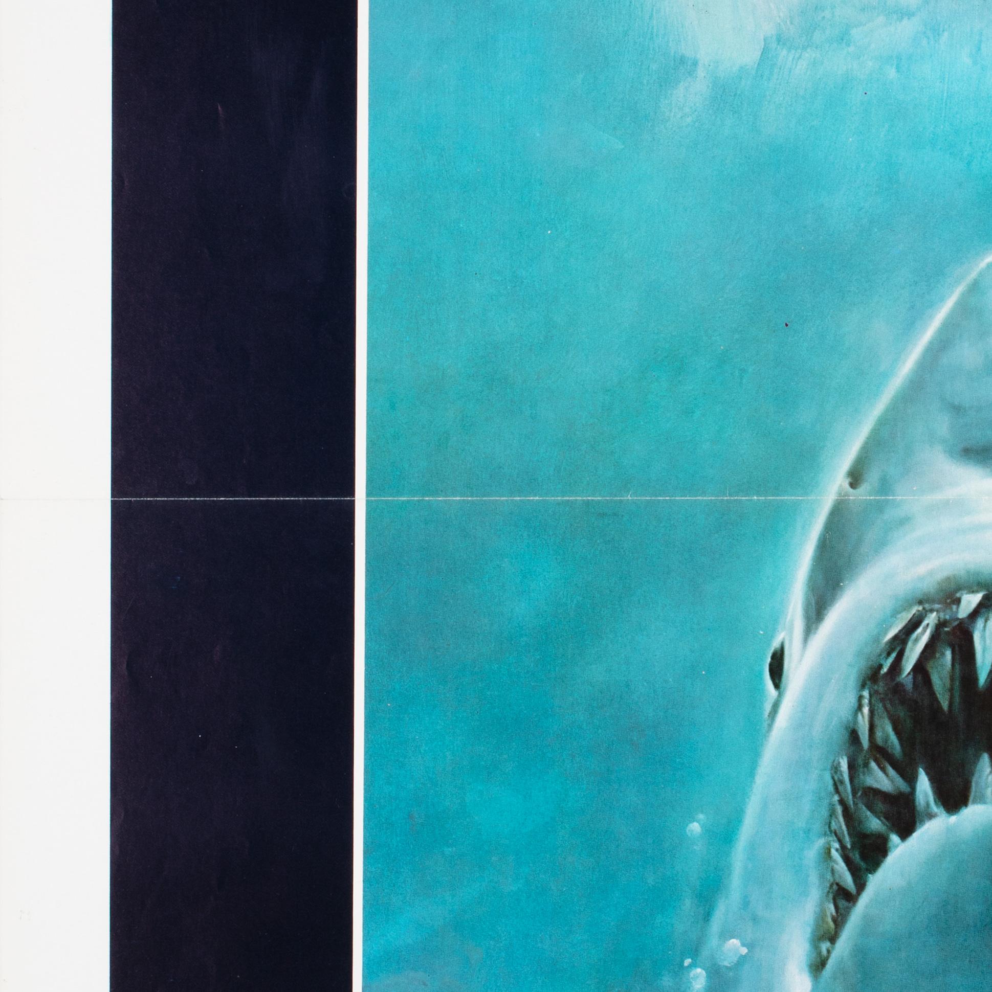 20ième siècle Les Dents de la mer 1975 Affiche 1 feuille, Roger Kastel en vente