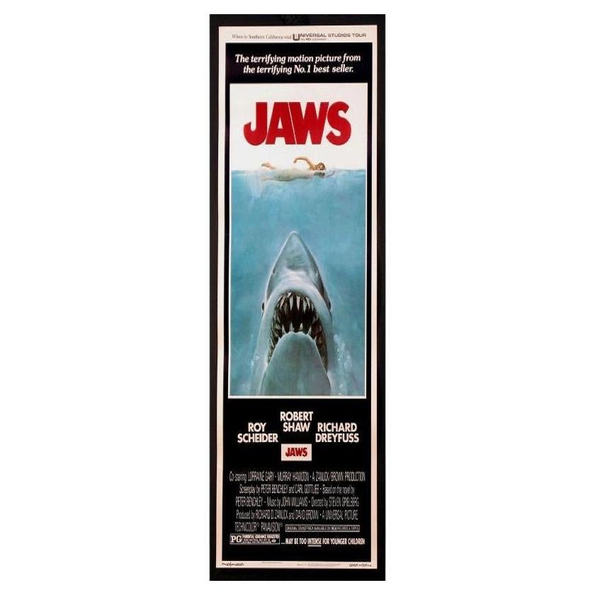 Jaws, Film Poster, Unframed Poster, 1975 For Sale