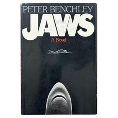 Jaws First Edition Signed with Drawing by Peter Benchley